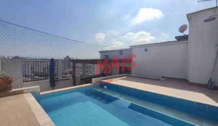 Cobertura com 3 dormitórios, 260 m², Locação ou Venda - Aparecida - Santos/SP