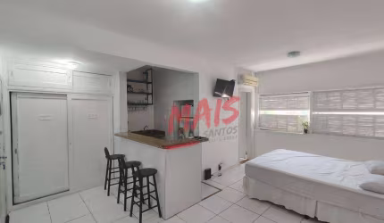 Sala Living próximo a praia, no Gonzaga - Santos/SP