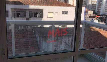 Apartamento com 2 dormitórios para alugar, 81 m² - Boqueirão - Santos/SP