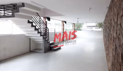 Sobrado comercial ou residencial com piscina, 630 m² - Encruzilhada - Santos/SP