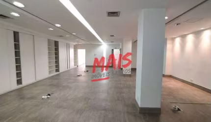 Sala para alugar, 344 m² por - Centro - Santos/SP