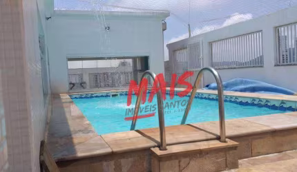 Cobertura com 3 dormitórios à venda, 311 m² - Aparecida - Santos/SP