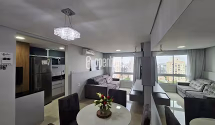 Apartamento de 3 dormitórios mobiliado com suíte 72m²