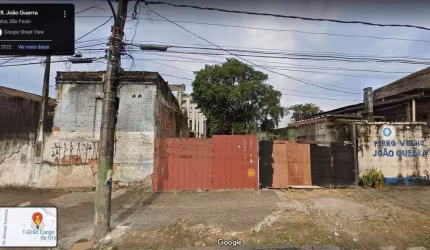 TERRENO PARA LOCAÇÃO OU VENDA NA RUA JOÃO GUERRA 450 m² MACUCO