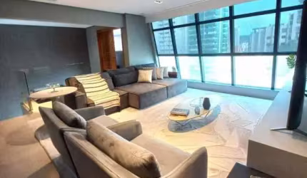 Apartamento Alto Padrão - 4 suítes - piscina - Boqueirão - Santos