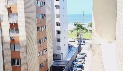 Apartamento 2 dormitórios - vista mar - Embaré - Santos