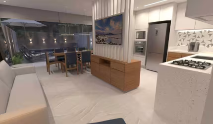 CASA TÉRREA GEMINADA 4 DORMITÓRIOS 2 SUÍTES 2 VAGAS 180 m² VILA VALENÇA