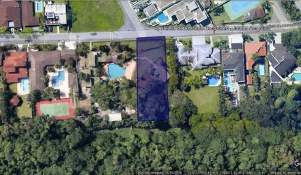 2 LOTES DE TERRENO 830 m² (20 m x 40 m + 30 m) JARDIM ACAPULCO GUARUJÁ