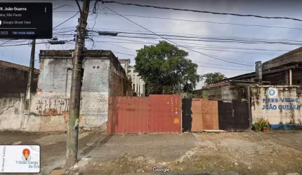 TERRENO PARA LOCAÇÃO OU VENDA NA RUA JOÃO GUERRA 450 m² MACUCO
