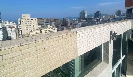 COBERTURA 3 DORMITÓRIOS 3 SUÍTES PISCINA 3 VAGAS DE GARAGEM VARANDA