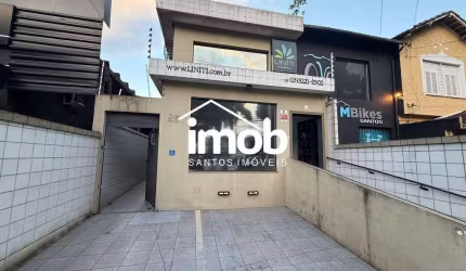 Casa comercial para alugar com 10 salas, 260 m² - R$ 9.000,00 - Vila Mathias, Santos/SP