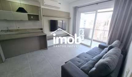 Venda - Apartamento 2 dormitórios - 1 vaga demarcada - Edifício Brauna Residencial - Gonzaga - Santos