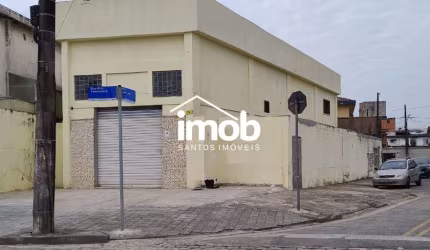 Galpão Esquina 305 m² a.u. a venda no Estuário em Santos SP