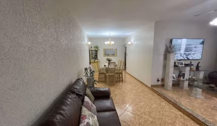 Apartamento com 3 dormitórios (1 suite) de frente, andar alto, à venda, 131 m² - Marapé - Santos/SP