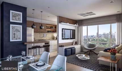 Apartamento para Venda - 69.33m², 2 dormitórios, sendo 1 suites, 1 vaga - Bom Je