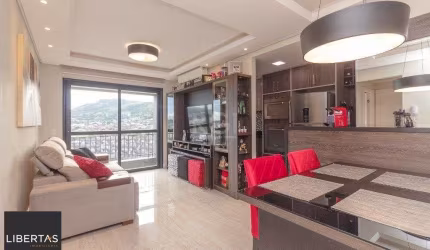 Apartamento para Venda - 66m², 2 dormitórios, sendo 1 suites, 2 vagas - Jardim B