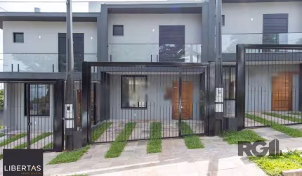 Sobrado novo  no Bairro Tristeza, 3d, 1 suite, churrasqueira, laveira, vista par