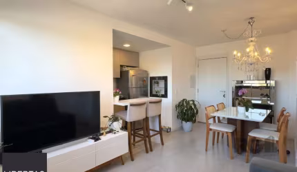 APARTAMENTO MOBILIADO 2 DORMITÓRIOS TRANSFORMADO EM 1 DORMITÓRIO, JUNTO AO MENIN