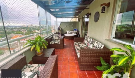 Cobertura de 2 dormitórios com terraço e vista panorâmica.