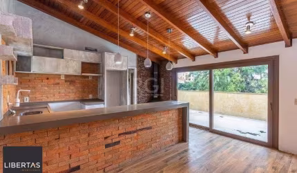 Cobertura de 140m² - 3 dormitórios, 2 banheiros, terraço com churrasqueira e 1 v