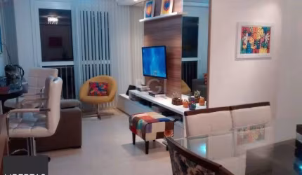 Apartamento para Venda - 73m², 3 dormitórios, sendo 1 suites, 1 vaga - Jardim It