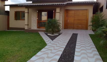 Casa de Alvenaria Com 132,00m² Área Privativa 2 Dormitórios  Três Cachoeiras RS