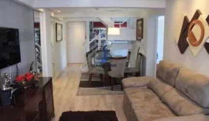 Apartamento em Condomínio Fechado Juvevê, Curitiba Paraná - Apartamento Cobertura Duplex alto padrão semi-mobiliado no bairro Juvevê, Curitiba, Paraná