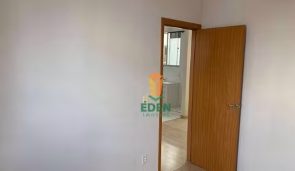 Apartamento com 2 quartos, 1 banheiro e 1 vaga de garagem descoberta, para Venda ou Locação na Condomínio Parque Salém, Éden, Sorocaba/SP