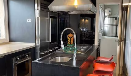 Apartamento com 4 suítes, 2 cozinhas e piscina de água salgada, para Venda, Edifício England, Vila Nova Conceição, São Paulo/SP