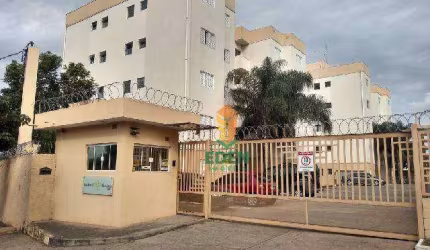 Apartamento com 2 quartos, um banheiro, uma sala com sacada, cozinha, à Venda ou Locação no Residencial Alamanda, Aparecidinha, Sorocaba/SP