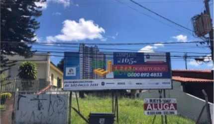 Terreno com 432,50 metros quadrados, para Locação e Venda na Avenida Pereira da Silva, Jardim Santa Rosália, Sorocaba/SP