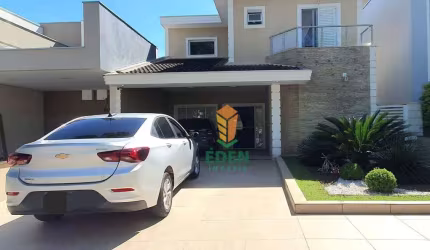 - - Lindo Sobrado Mobiliado e piscina no Condomínio Residencial Campos do Conde, em Sorocaba/SP