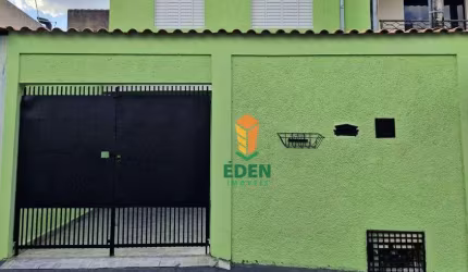 Casa com 3 quartos, sendo 1 suíte, 2 banheiros, garagem para 2 carros descoberta, para Locação na Rua Santo de Chiatto, Jardim Primavera, Sorocaba/SP