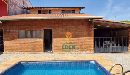 Casa com 5 dormitórios, piscina e edícula - Centro do Éden - Sorocaba - Zona Industrial