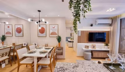 LANÇAMENTO NO MELHOR DO EUSÉBIO! Apartamentos de 48,77 a 52.13m2 com ampla área de lazer!
