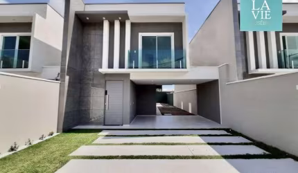 Casa Duplex em rua privativa no Eusébio! Área de 132m2 com excelente localização.