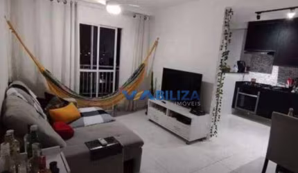 Apartamento com 2 dormitórios à venda, 59 m² por R$ 335.000,00 - Ponte Grande - Guarulhos/SP