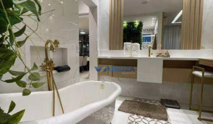 106 m2 de puro requinte Cidade Maia 3 dorms sendo uma suite master com SPA  Varanda gourmet integrada a sala