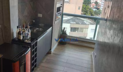 Apartamento 3 dorms 2 vagas varanda gourmet na Timótio Penteado torre única