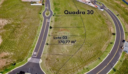 Terreno em Condomínio Residencial Flor d´Aldeia -Aldeia dos Pássaros II - 370,77M²