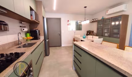 Apartamento mobiliado com 2 dormitórios (sendo 1 suíte) e uma vaga no bairro das Nações
