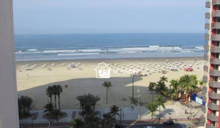 Apartamento com vista para o mar, com 2 quartos à venda na Vila Guilhermina Praia Grande/SP