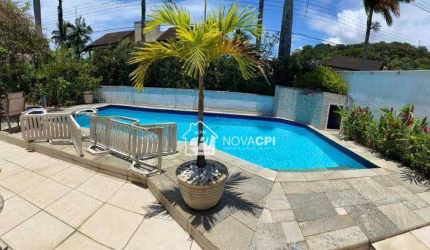 Casa com 4 dormitórios, 300 m² - venda por R$ 1.480.000,00 ou aluguel por R$ 10.000,00/mês - Balneário Praia do Pernambuco - Guarujá/SP