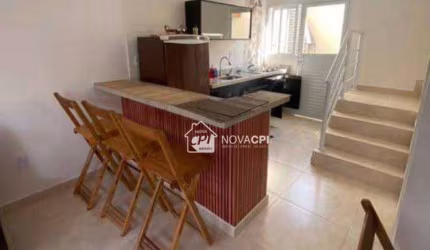 Sobrado à venda, 62 m² por R$ 375.000,00 - Maracanã - Praia Grande/SP