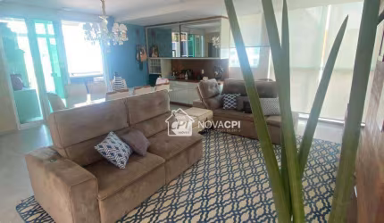 Apartamento com 3 dormitórios à venda, 244 m² por R$ 3.500.000,00 - Gonzaga - Santos/SP