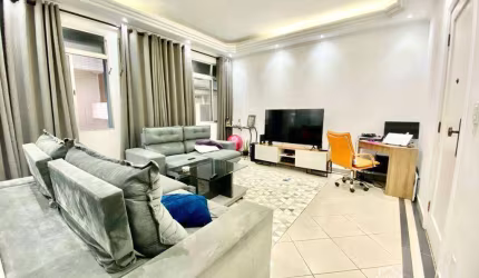 Apartamento Frente Mar em São Vicente 2 Quartos