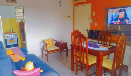 Apartamento com 1 quarto Vila Guilhermina na Praia Grande/SP