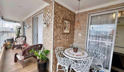 Apartamento vista mar com 2 quartos na Aviação em Praia Grande/SP