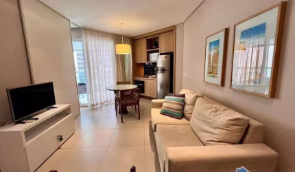 Apartamento no Gonzaga com 1 Quarto Mobiliado Pronto para Morar
