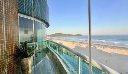 Apartamento Com Vista Mar 3 Quartos Lazer Completo em Praia Grande SP